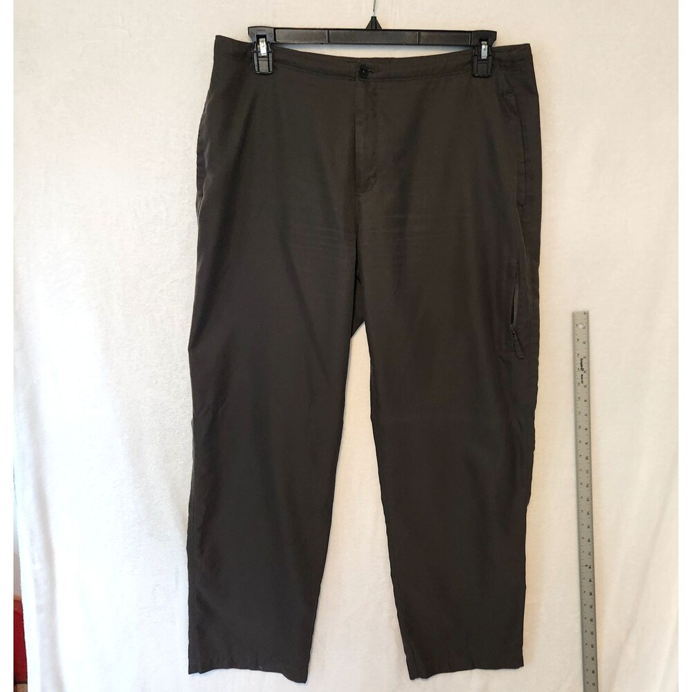 The North Face Women's XL Gray Lightweight Stow Pocket Hiking Pants Drawstring